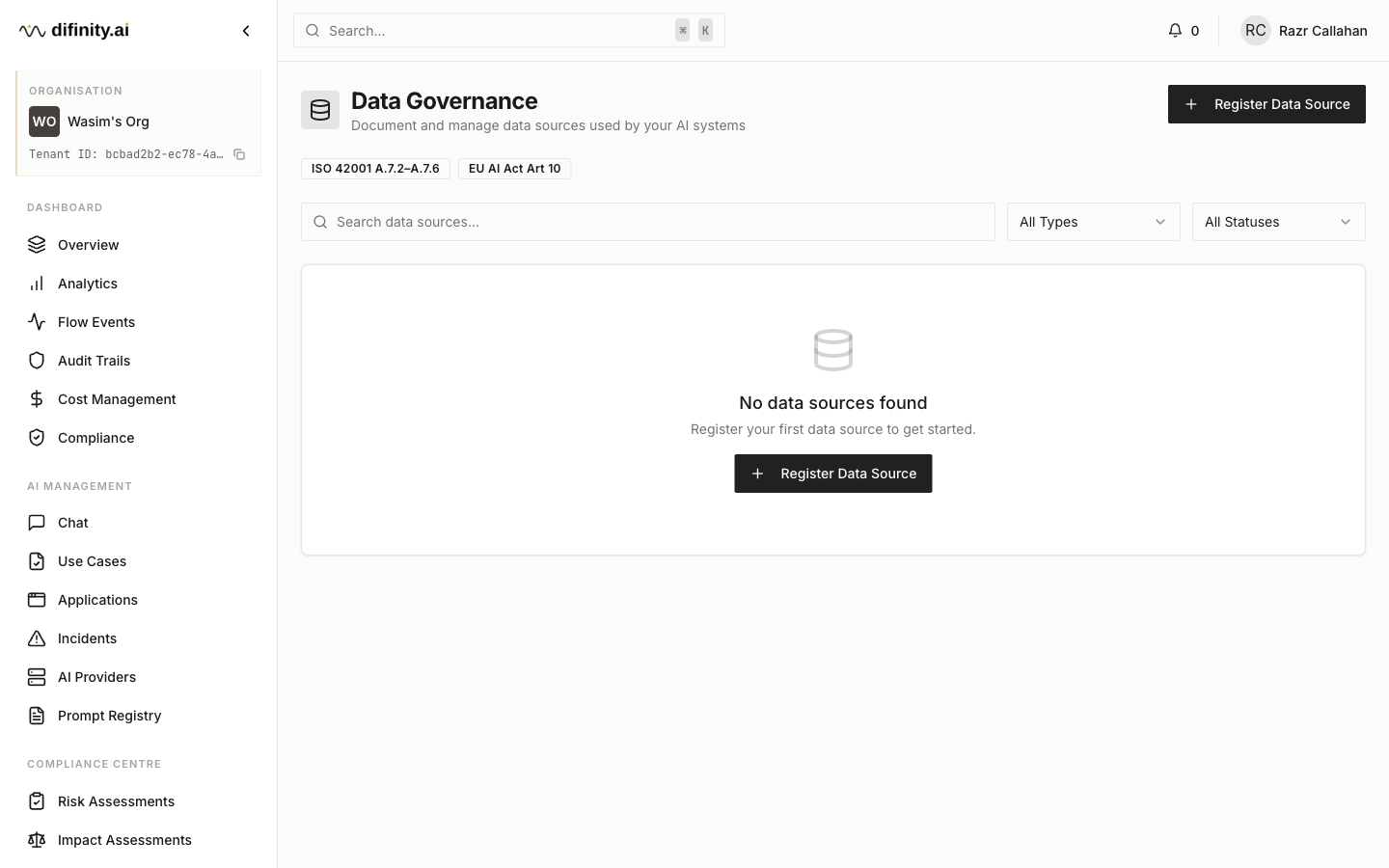 Data governance